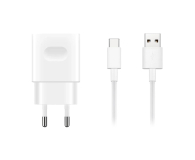 HUAWEI Ładowarka sieciowa AP32 FC 1xUSB + kabel USB - USB-C biały - 486456 - zdjęcie 2
